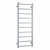 Thermogroup 10 Bar Thermorail Square Heated Towel Ladder 450mm | Polished Stainless |