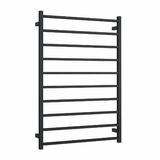 Thermogroup 10 Bar Thermorail Square Heated Towel Ladder 800mm | Matte Black |
