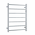 Thermogroup 12V Straight Square Ladder Heated Towel Rail 600mm | Polished Stainless |