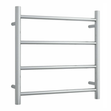Thermogroup 4 Bar Thermorail Round Heated Towel Ladder 550mm | Polished Stainless |