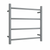Thermogroup 4 Bar Thermorail Round Heated Towel Ladder 550mm | Gun Metal |