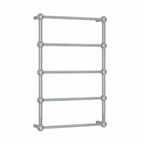 Thermogroup 5 Bar Thermorail Heritage Heated Towel Rail 560mm | Polished Stainless |