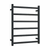 Thermogroup 6 Bar Thermorail Square Heated Towel Ladder 600mm | Matte Black |