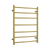 Thermogroup 7 Bar Thermorail Round Heated Towel Ladder 600mm | Brushed Gold |