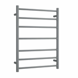 Thermogroup 7 Bar Thermorail Round Heated Towel Ladder 600mm | Gun Metal |