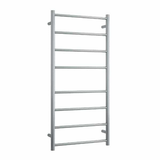 Thermogroup 8 Bar Thermorail Round Heated Towel Ladder 530mm | Brushed Stainless |