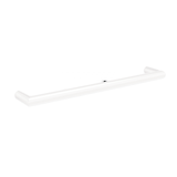 Thermogroup Round Single Bar Heated Towel Rail 632mm | Matte White |