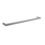 Thermogroup Round Single Bar Heated Towel Rail 832mm | Brushed Stainless |