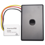 Thermogroup Thermorail Black Switch Plate and Timer