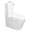 Tiffalo Rimless Back to Wall Toilet Suite | Matte White |