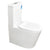 Tiffalo Rimless Back to Wall Toilet Suite | Matte White |