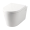 Tiffalo Wall Hung Toilet Pan (Compatible with Cistern Behind the Wall) | Gloss White |