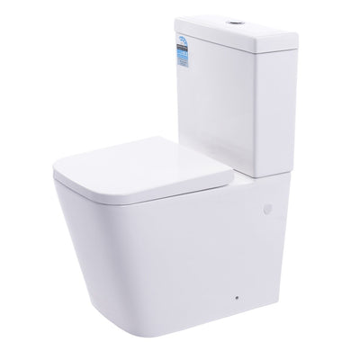 Tiffany Back to Wall Toilet Suite, Gloss White