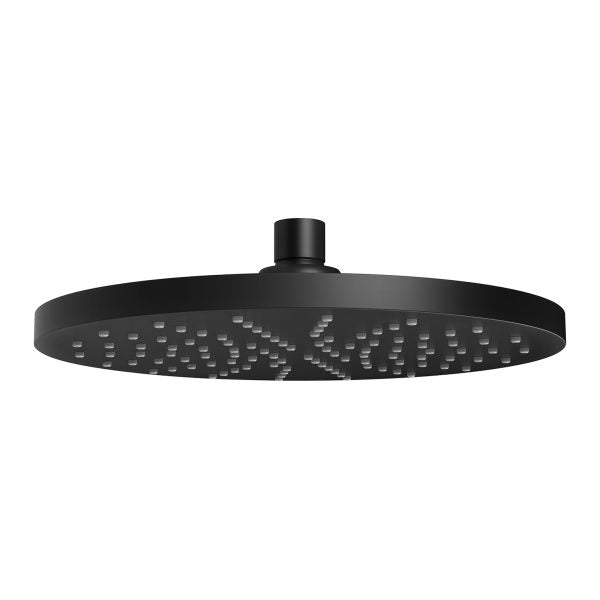 Phoenix Vivid Shower Rose 230mm Round, Matte Black