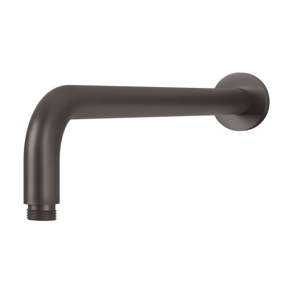 Phoenix Vivid Shower Arm 400mm Round, Gunmetal