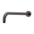 Phoenix Vivid Shower Arm 400mm Round | Brushed Carbon |