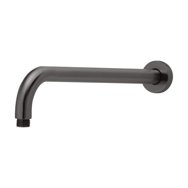 Phoenix Vivid Shower Arm 400mm Round, Brushed Carbon