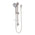 Phoenix Vivid Rail Shower | Brushed Nickel |