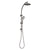 Phoenix Vivid Twin Shower | Gun Metal |