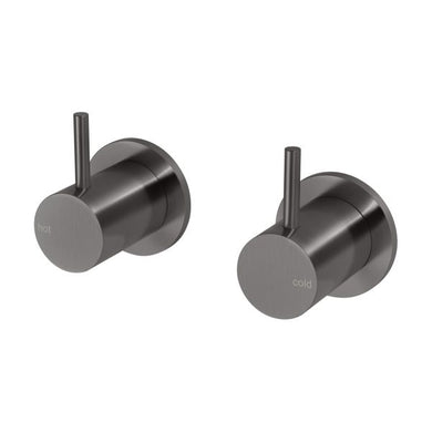 Phoenix Vivid Slimline Wall Top Assemblies Available with Standard or Extended Spindles | Brushed Carbon |