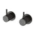 Phoenix Vivid Slimline Wall Top Assemblies Available with Standard or Extended Spindles | Matte Black |