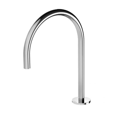 Phoenix Vivid Slimline Hob Sink Outlet 220mm Gooseneck | Chrome |