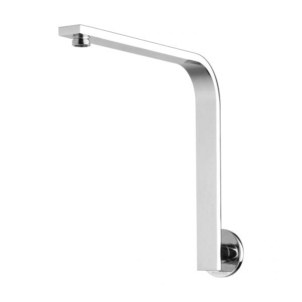 Phoenix Vivid High-Rise Shower Arm Round or Square Plate | Chrome |