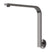Phoenix Vivid High-Rise Shower Arm Round or Square Plate | Brushed Carbon |