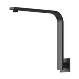 Phoenix Vivid High-Rise Shower Arm Round or Square Plate | Matte Black |