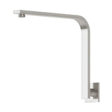 Phoenix Vivid High-Rise Shower Arm Round or Square Plate | Brushed Nickel |