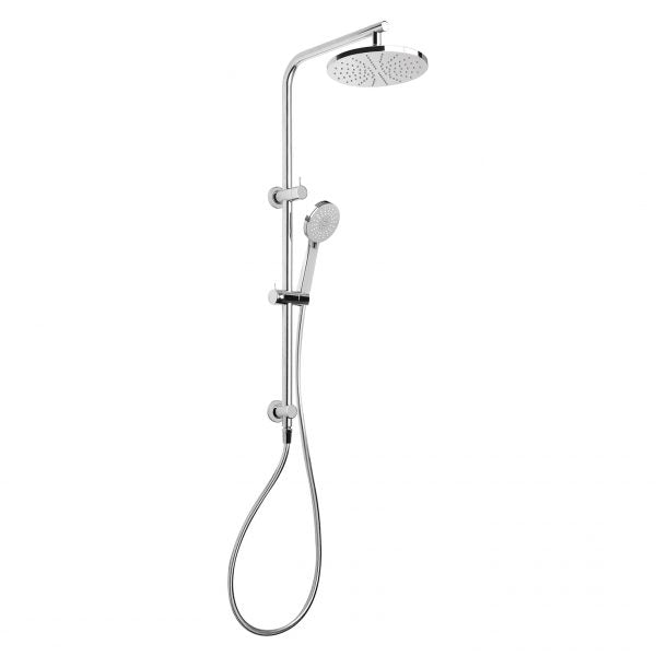 Phoenix Vivid Slimline Twin Shower | Chrome |