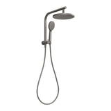 Phoenix Vivid Slimline Compact Twin Shower | Gun Metal |