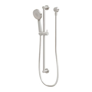 Phoenix Vivid Slimline Rail Shower | Brushed Nickel |