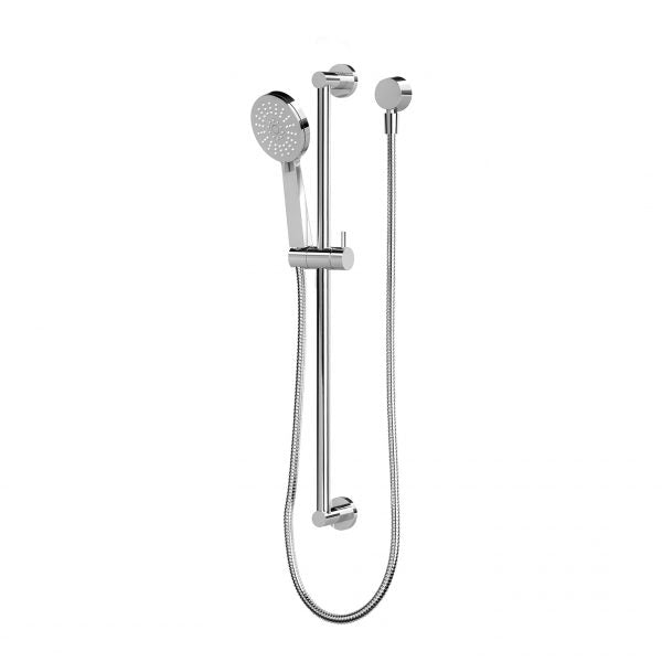 Phoenix Vivid Slimline Rail Shower, Chrome