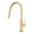 Phoenix Vivid Slimline Pull Out Sink Mixer 200mm | Brushed Gold |