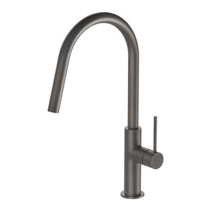 Phoenix Vivid Slimline Pull Out Sink Mixer 200mm | Gunmetal |