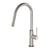 Phoenix Vivid Slimline Pull Out Sink Mixer 200mm | Brushed Nickel |