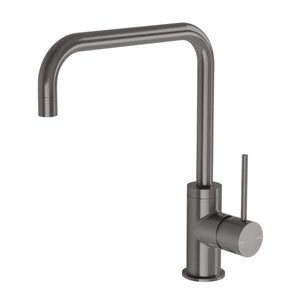 Phoenix Vivid Slimline Sink Mixer 220mm Squareline | Brushed Carbon |
