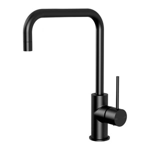 Phoenix Vivid Slimline Sink Mixer 220mm Squareline | Matte Black |