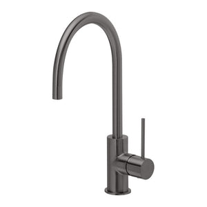 Phoenix Vivid Slimline Sink Mixer 220mm Gooseneck | Brushed Carbon |