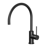 Phoenix Vivid Slimline Sink Mixer 220mm Gooseneck | Matte Black |