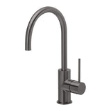 Phoenix Vivid Slimline Sink Mixer 160mm Gooseneck | Brushed Carbon |