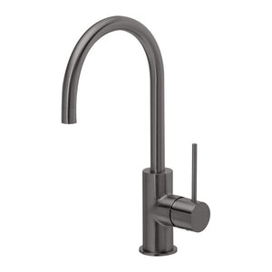 Phoenix Vivid Slimline Sink Mixer 160mm Gooseneck | Brushed Carbon |