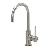 Phoenix Vivid Slimline Sink Mixer 160mm Gooseneck | Brushed Nickel |