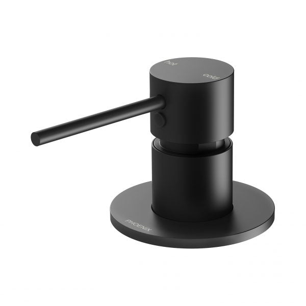 Phoenix Vivid Slimline Hob Mixer, Matte Black