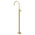 Phoenix Vivid Slimline Floor Mounted Bath Mixer | Brushed Gold |