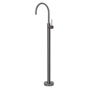 Phoenix Vivid Slimline Floor Mounted Bath Mixer | Brushed Carbon |