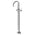 Phoenix Vivid Slimline Floor Mounted Bath Mixer with Hand Shower | Chrome |