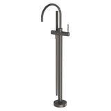 Phoenix Vivid Slimline Floor Mounted Bath Mixer with Hand Shower | Gunmetal |