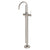 Phoenix Vivid Slimline Floor Mounted Bath Mixer with Hand Shower | Brushed Nickel |